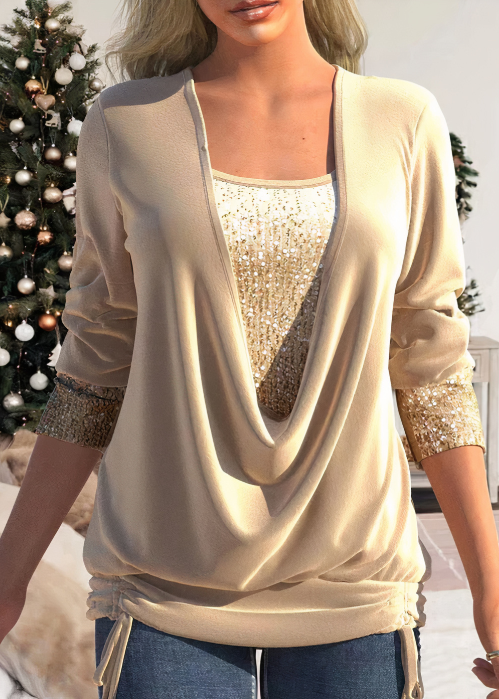 Angel® | The Glamor Sophistication Of Glittering Blouses