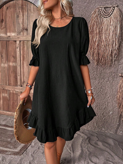 Mabel® | Short dress with ruffles