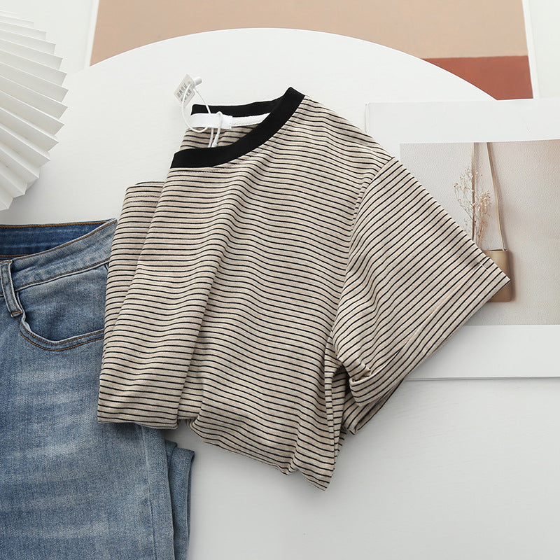 Angela® | Chloé Thin Stripes T-shirt