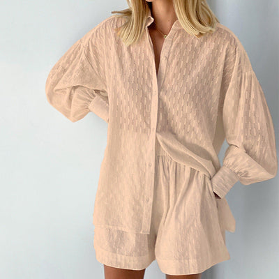 Ariadna® | Beach t-shirt and shorts set
