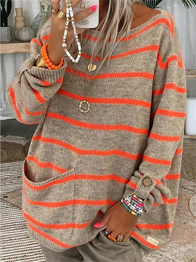 Nerina® | Striped elegant sweater