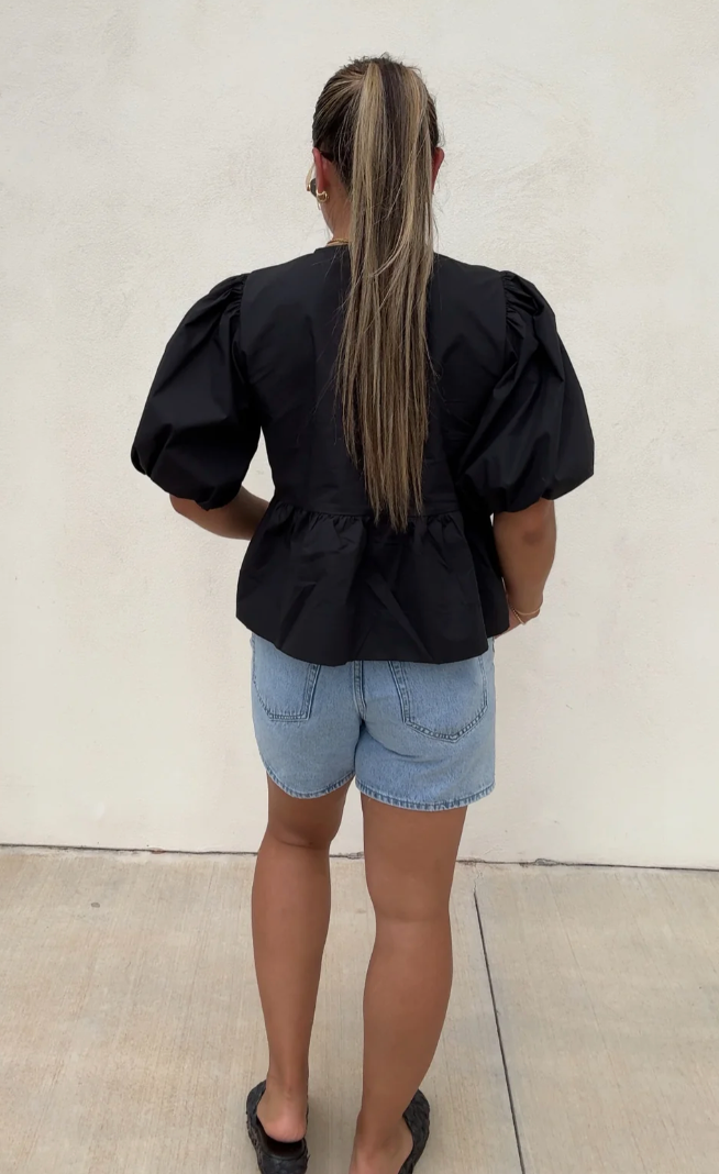 Alarissa® | Women'S Elegant Peplum Blouse, Baggy Fit And Stylish