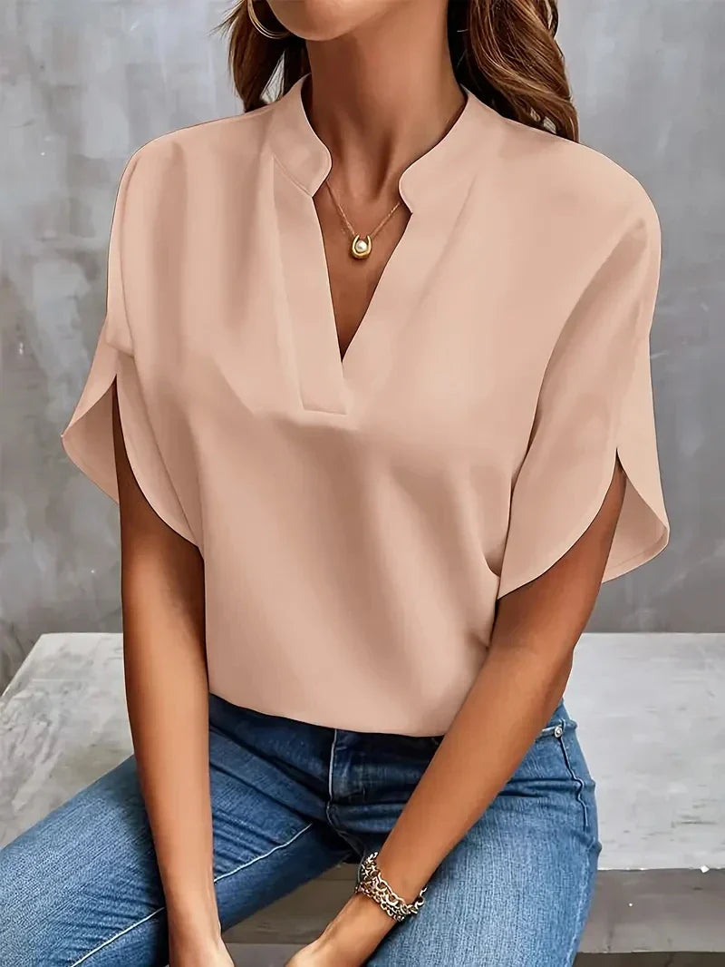 Xaviera® | Ortrud Luxurious Women'S Elegant Chiffon Blouse