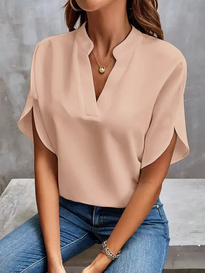 Xaviera® | Ortrud Luxurious Women'S Elegant Chiffon Blouse