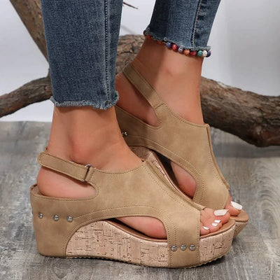 Manuela® | Women's orthopedic leather sandals
