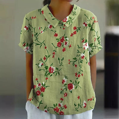 Eva® | Elegant Floral Blouse For Women