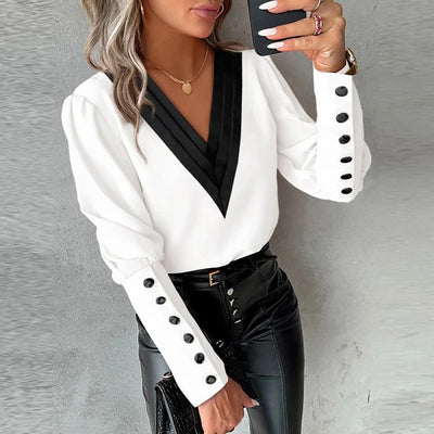 Armelle® | Casual Blouse With Love Print