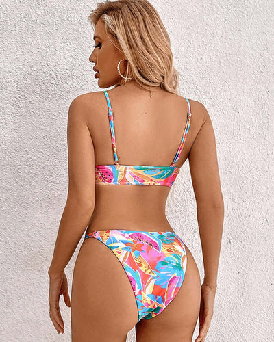 Vanessa® | Tropical Floral Print Bikini