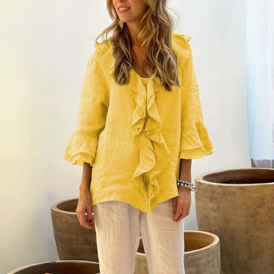 Alfhild® | Stylish Ruffle Blouse