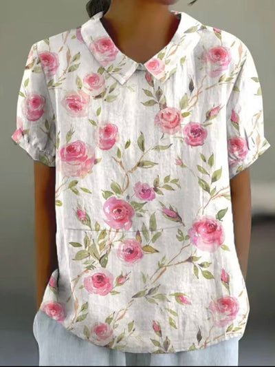 Asta® | Blouse With Flowers