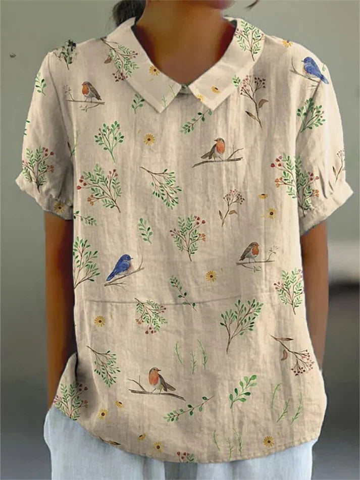 Bruny® | Casual Women'S Blouse Made Of Cotton