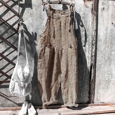 Addison® | Loose Striped Jumpsuit With Vintage Look