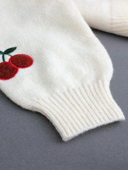 Sophie® | Short cherry cardigan