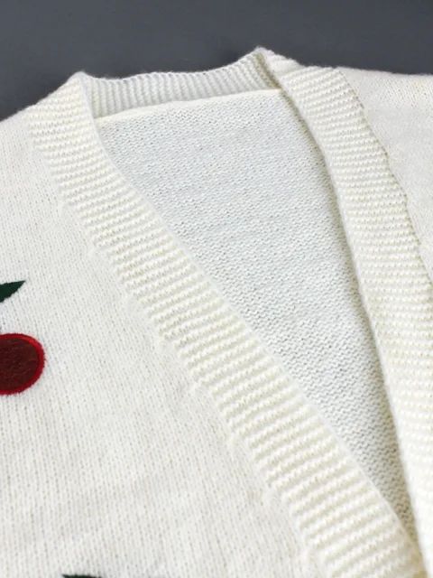 Sophie® | Short cherry cardigan