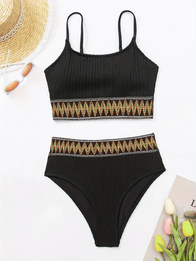 Yara® | Bohemian bikini with hot pants