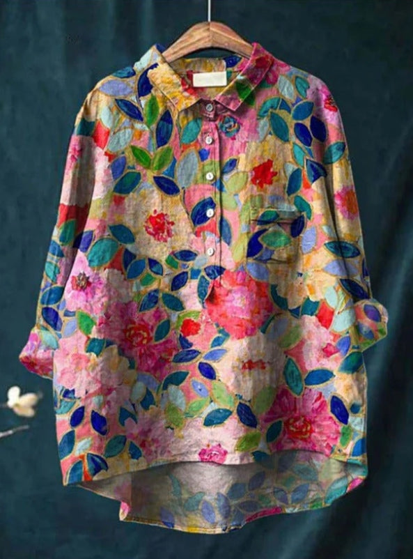 Eugenia® | Elegant Floral Blouse