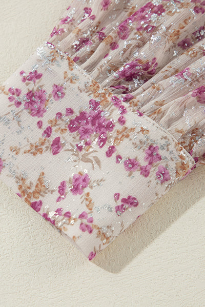 Angela® | Printed long sleeve collared shirt
