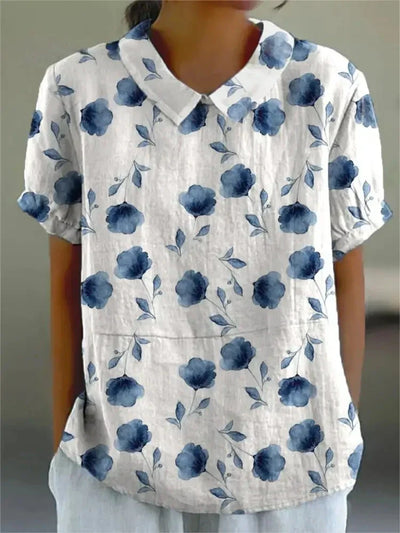 Eva® | Elegant Floral Blouse For Women