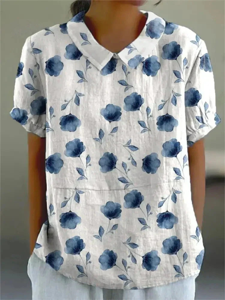 Asta® | Blouse With Flowers