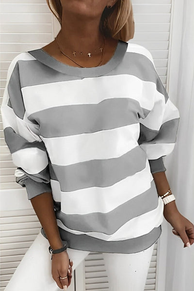 Hana® | Loose, striped shirt