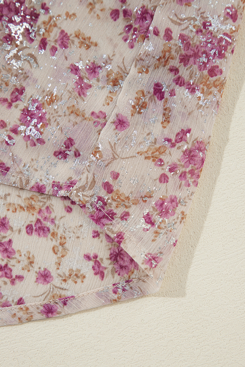 Angela® | Printed long sleeve collared shirt
