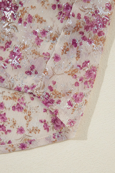 Angela® | Printed long sleeve collared shirt