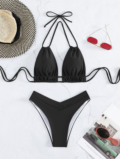 Talia® | Halterneck bikini with bow