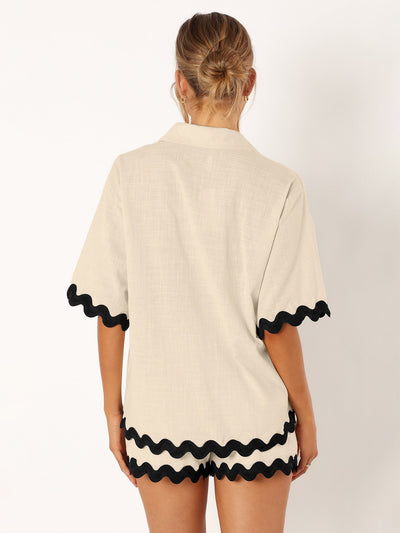 Ana Maria® | Asmara shirt and shorts set