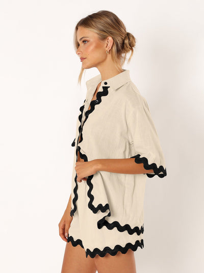 Ana Maria® | Asmara shirt and shorts set