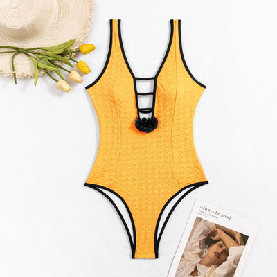 Lyra® | Shaping swimsuit with structure and cutout details