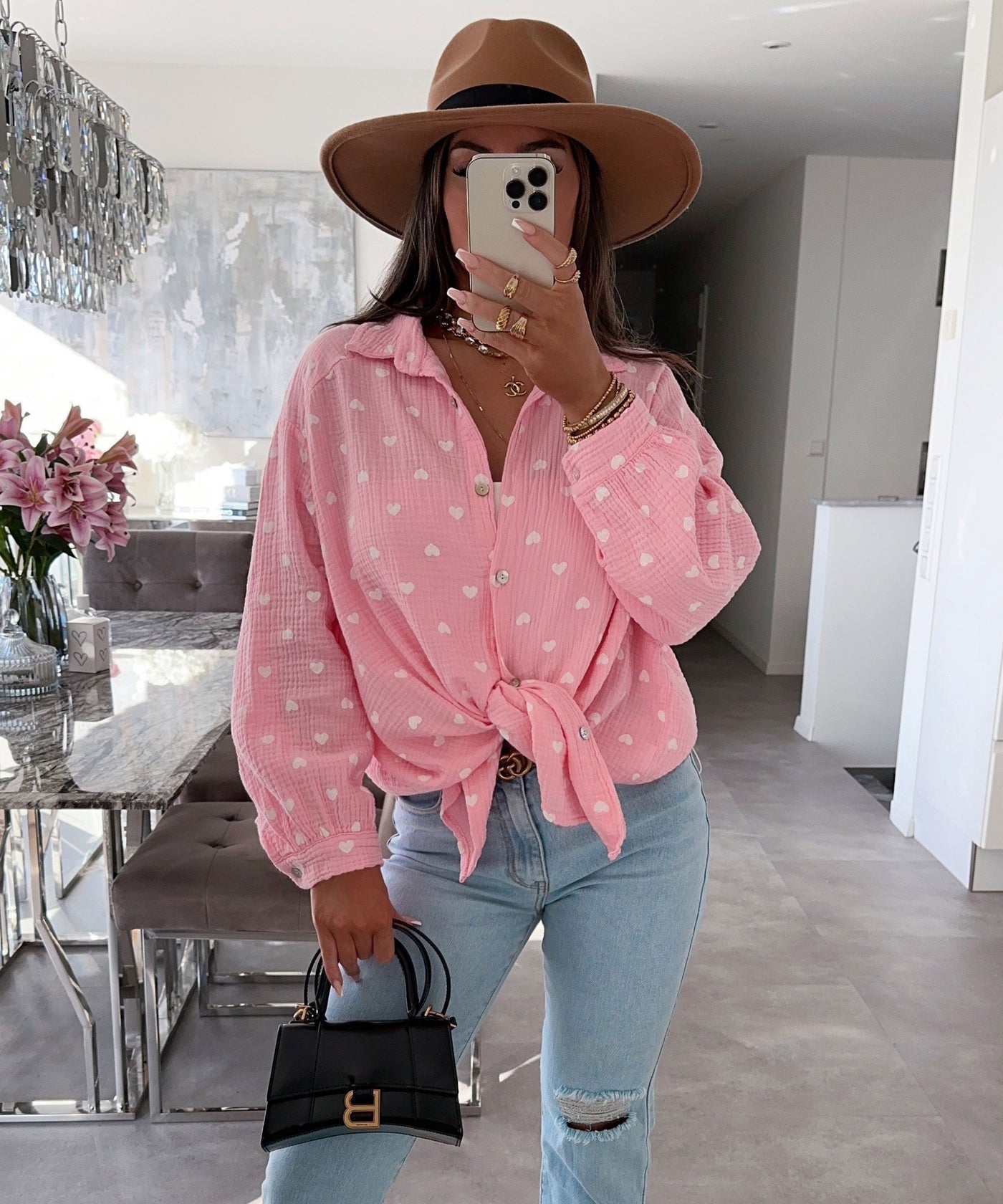 Madelaine® | Blouse Heart Pink