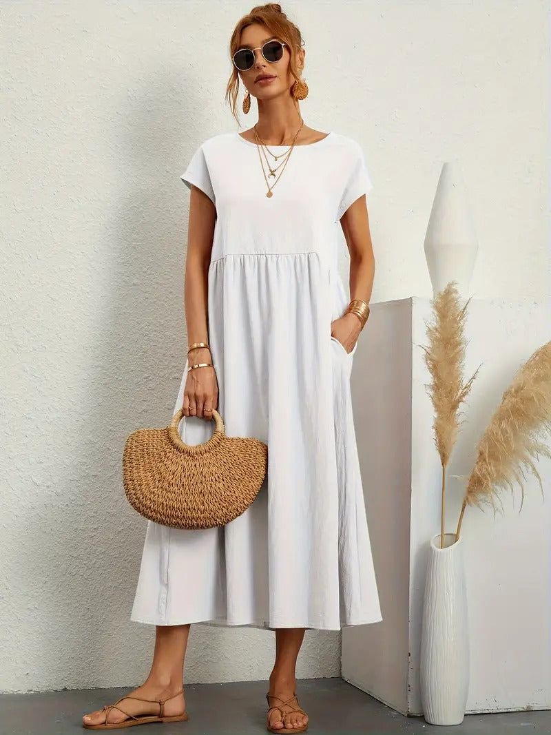 Adela® | Long Bell-Shaped Dress