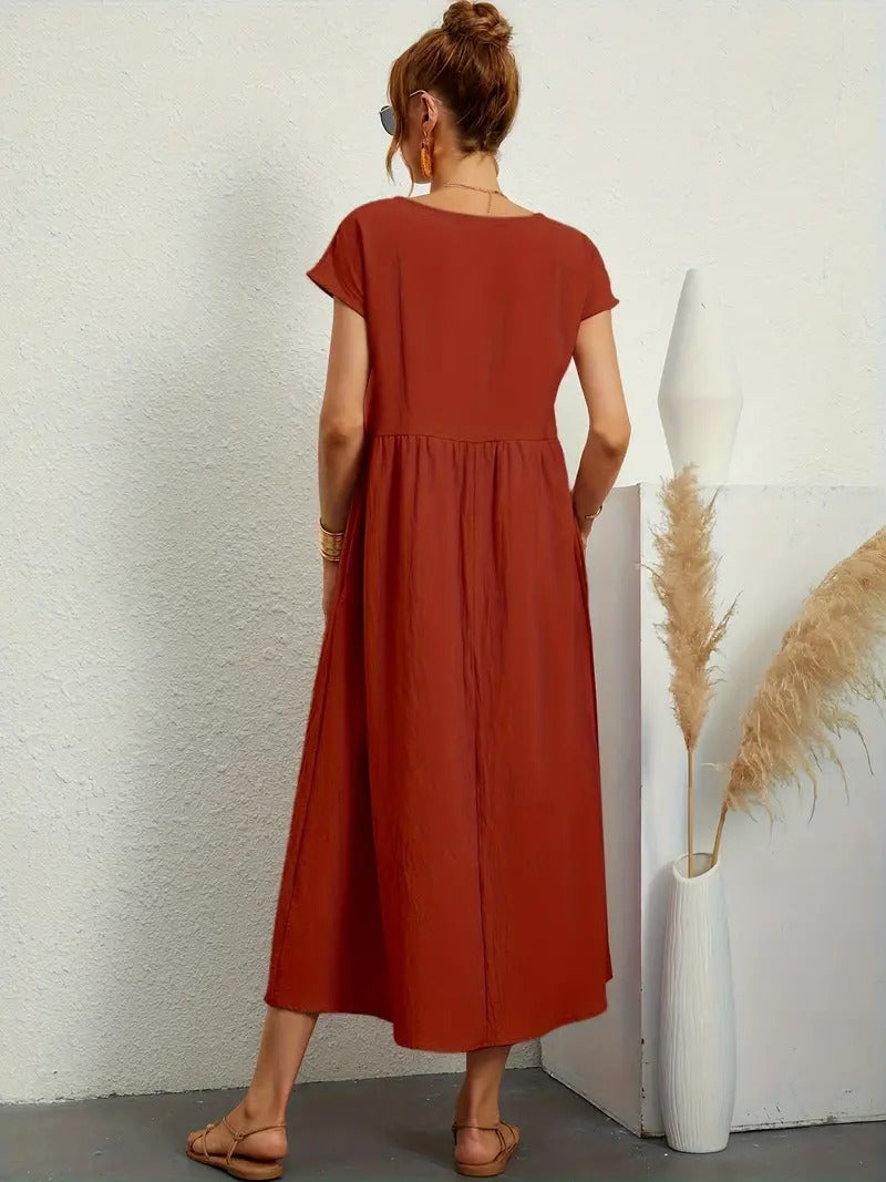 Adela® | Long Bell-Shaped Dress