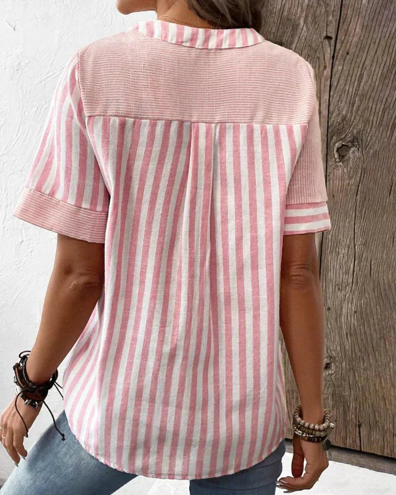 Alfonsine® | Soft Striped Blouse