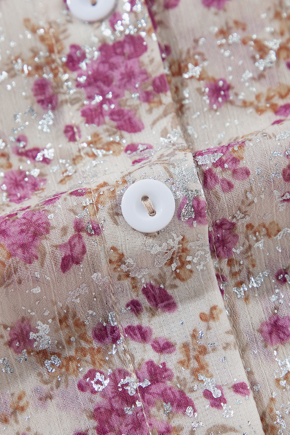 Angela® | Printed long sleeve collared shirt