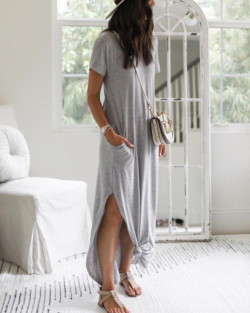 Ana María® | Maxi-Shirt Dress