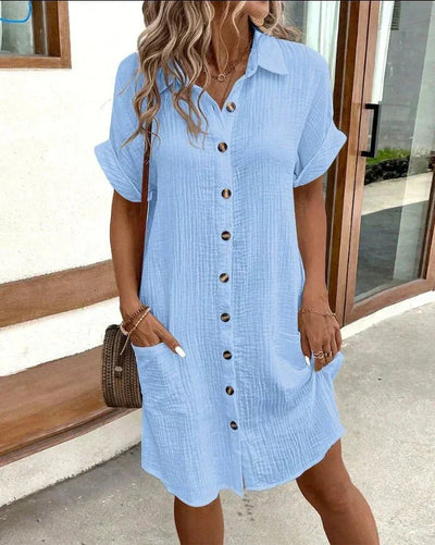 Ailín® | Airy Shirt Dress