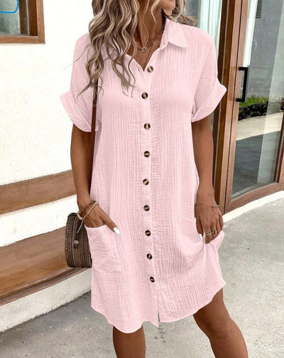 Ailín® | Airy Shirt Dress