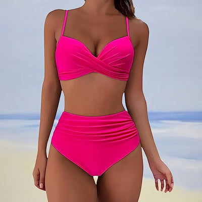 Ayako® | High Waist Bikini With Twist Top