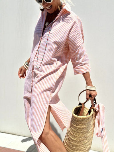 Gloria® | Classic striped shirt dress