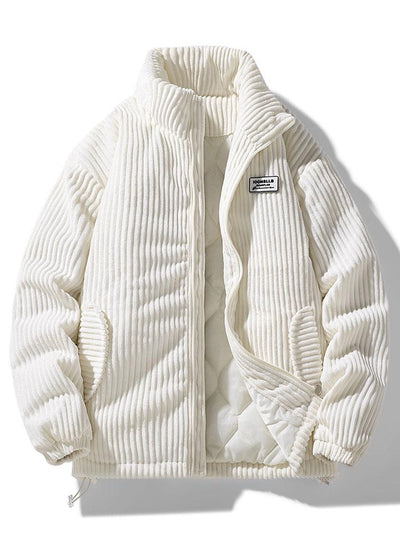 Abigail® | Fashion Ribfluwelen Jas