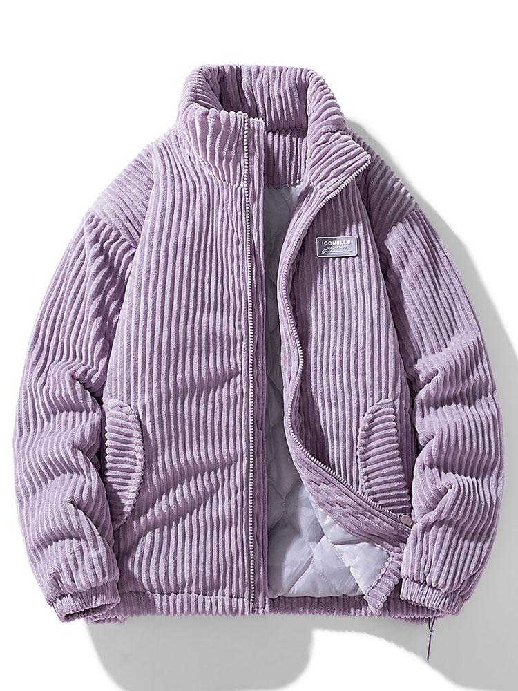 Abigail® | Fashion Ribfluwelen Jas