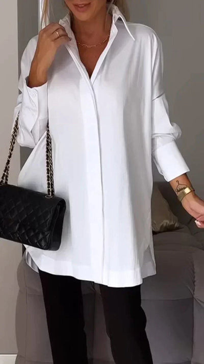 Alina® | Polo Shirt With Lapel Slit