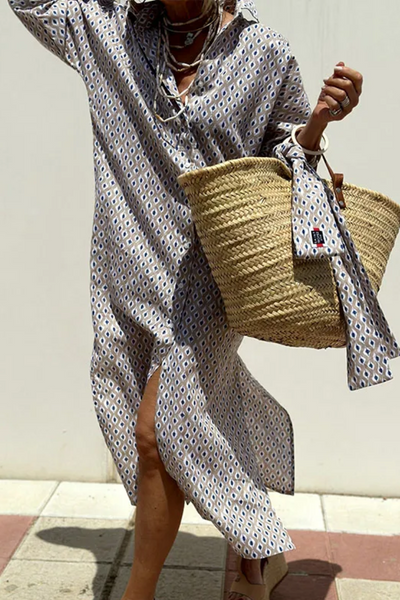 Rocío® | Casual Striped Shirt Blouse