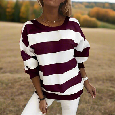 Hana® | Loose, striped shirt