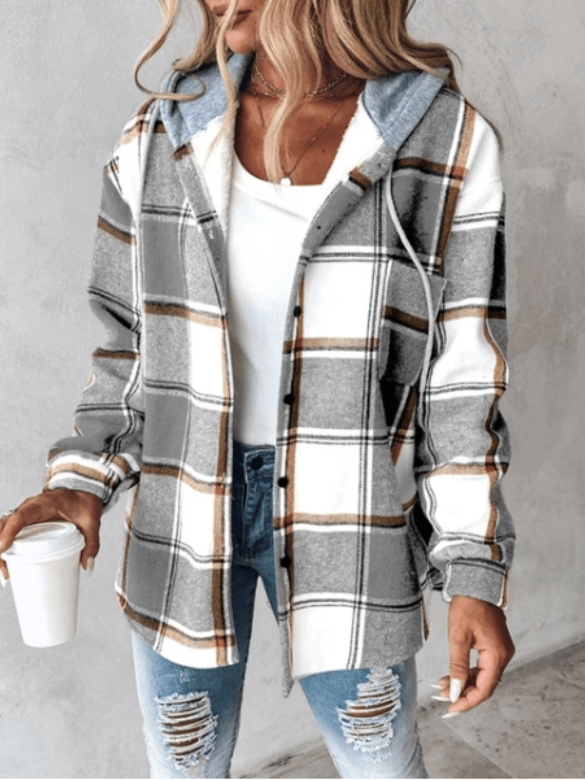 Megan® | Checked shirt for women