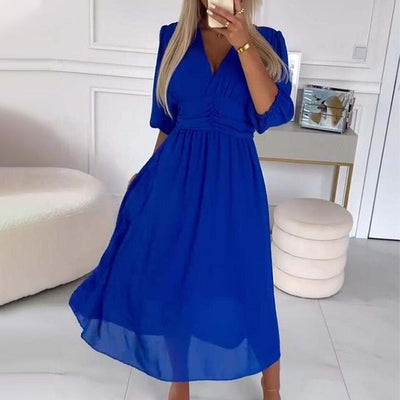 Patricia® | Feminine V-dresses made of light chiffon
